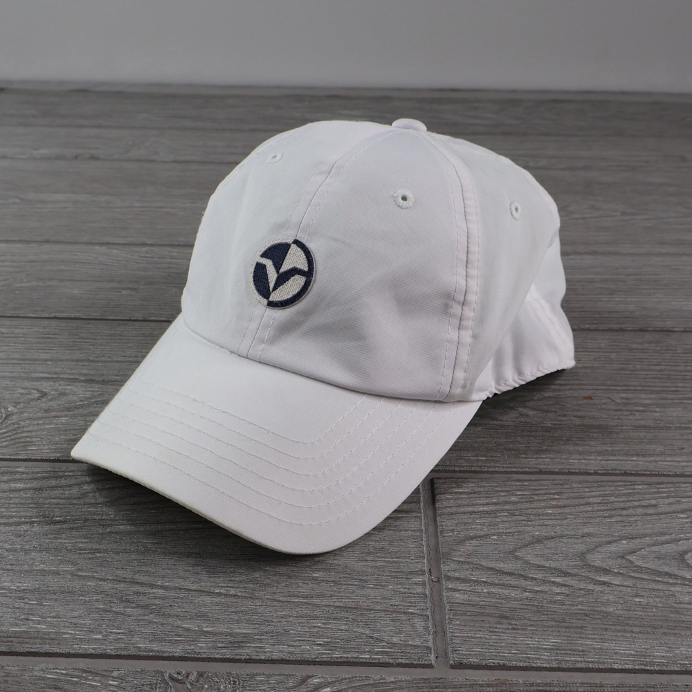 American Needle Victoria National Golf Club White Hat Cap Polyester Stretch